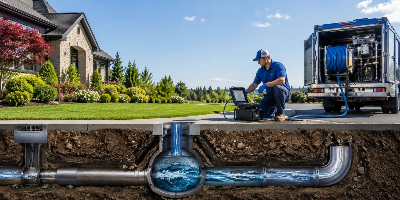 Drainage restoration information for Olla, LA